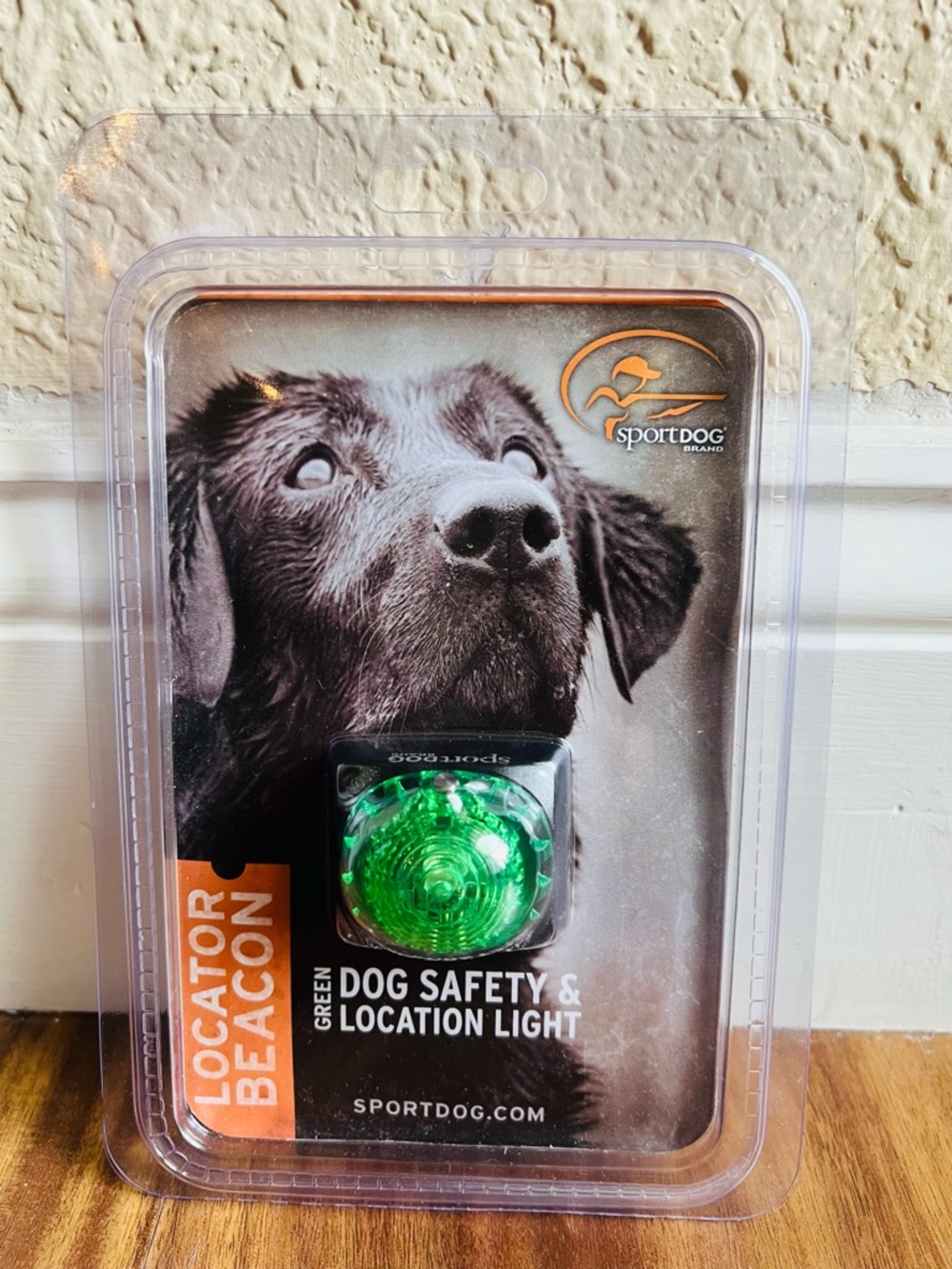 SportDOG Locator Safety Beacon Green Dog Collar Light Walking Hunting Hiking